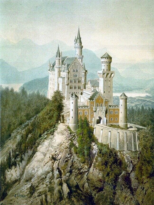 Adolf Hitler, Neuschwanstein Castle.