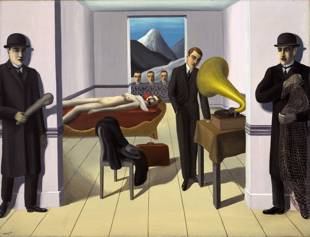 L’Assassin Menacé, René Magritte.